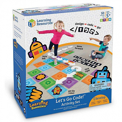 Развивающая напольная игра Learning Resources «Найди код»