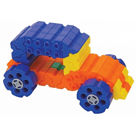 Конструктор Morphun Junior Starter Rainbow 12 Vehicle Set «Машины Радуга»