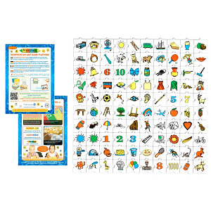 Конструктор Morphun «Мои первые слова» (100 картинок) Wordphun pictures set