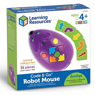 Набор «Robot Mouse Code&Go» Мышиный код, основы алгоритмики
