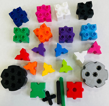 Конструктор Morphun Junior Starter Rainbow 600 Set «ПРОектирование Радуга» 600 деталей