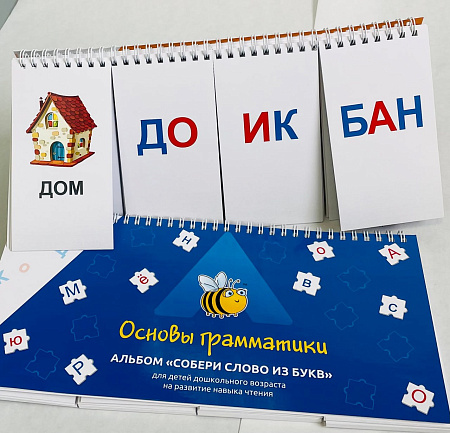 Дидактическое пособие «Основы грамматики. Собери слово из букв»