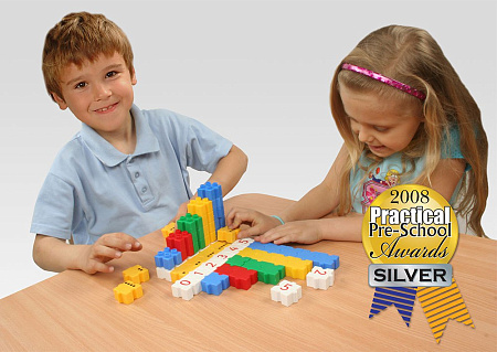 Обучающий конструктор Morphun Kindermaths Single Set «3D Математика» (175 деталей)