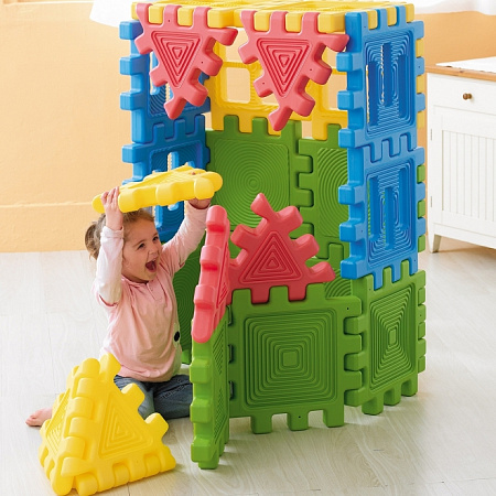 Тактильный конструктор Weplay «Башня» We-Blocks