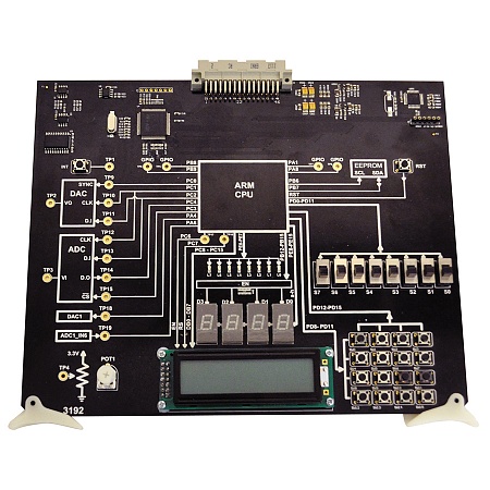 Панель EB-3192 введения в 32-битные микропроцессоры и ARM