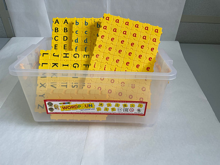 Обучающий конструктор Morphun Upper & Lower Case Letter «ПРОслова» Английский язык (304 детали)