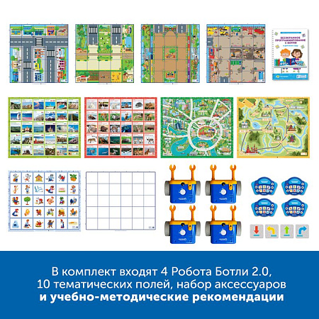 Безэкранное программирование с Роботом Ботли Learning Resources (комплект для группы)
